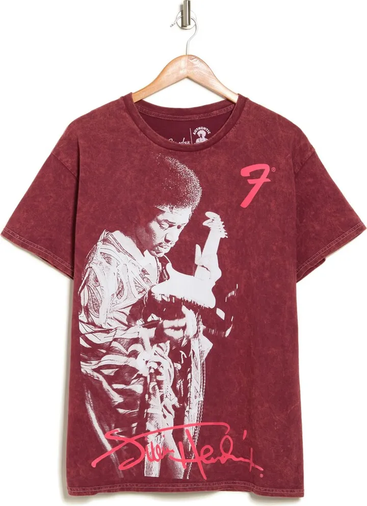 Jimmy Hendrix Graphic Cotton Tee