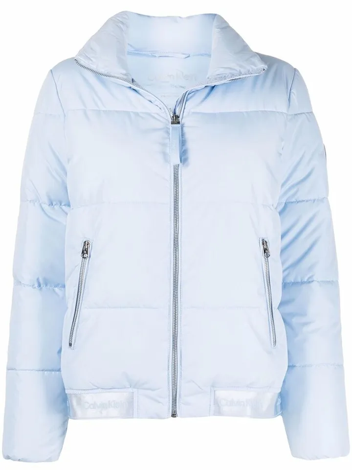 Zip-Pocket Puffer Jacket