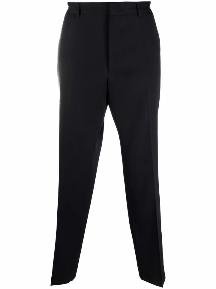 Straight-Leg Tailored Trousers