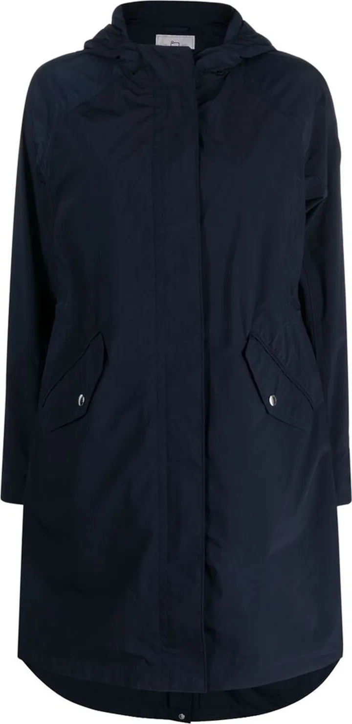 Summer hooded parka coat