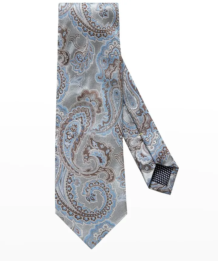 Men's Paisley Silk Tie