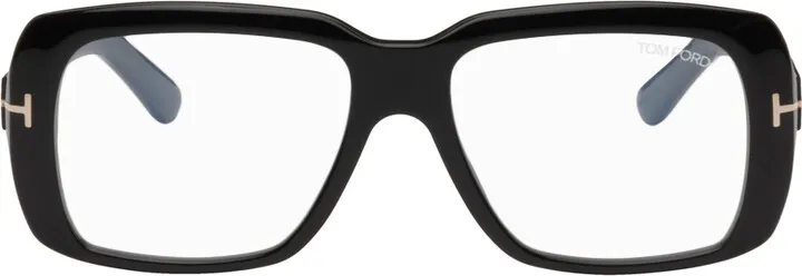 TOM FORD Black Rectangular Glasses