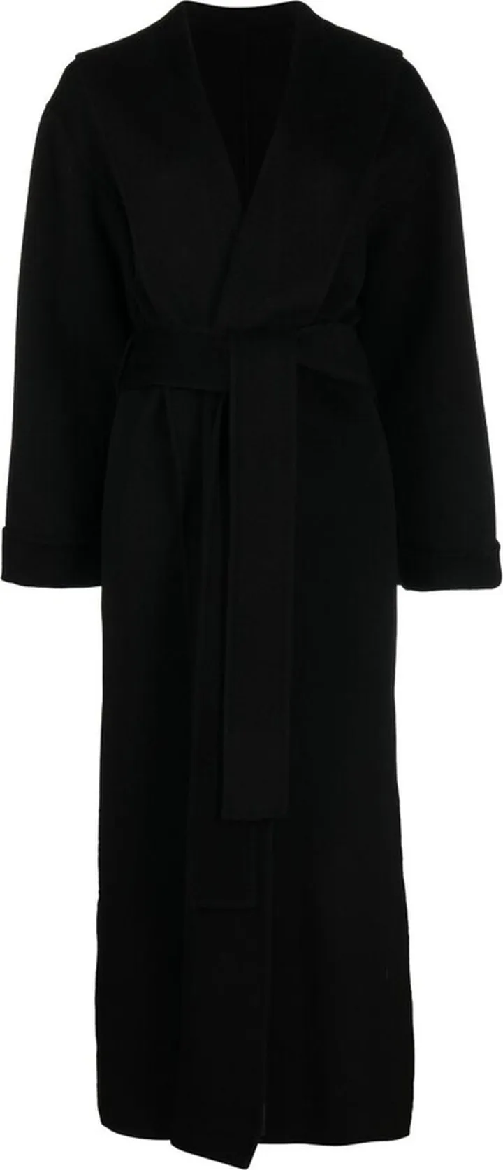 Black Trullem Wool Coat