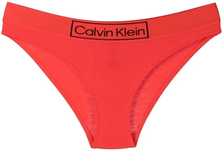 Logo-Waistband Detail Bikini Bottoms