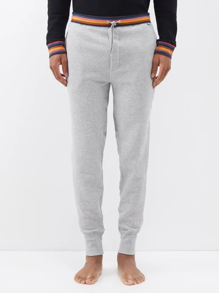 Artist Stripe Cotton-jersey Pyjama Trousers