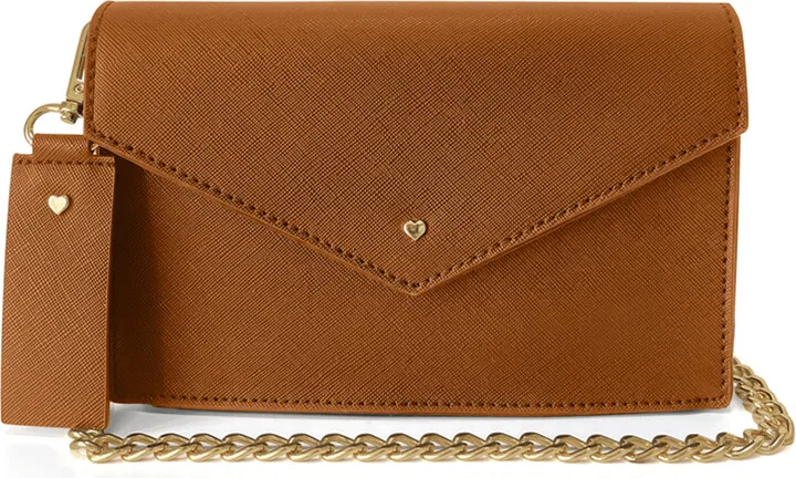 Johnny Loves Rosie - Tan Ever Envelope Crossbody Bag
