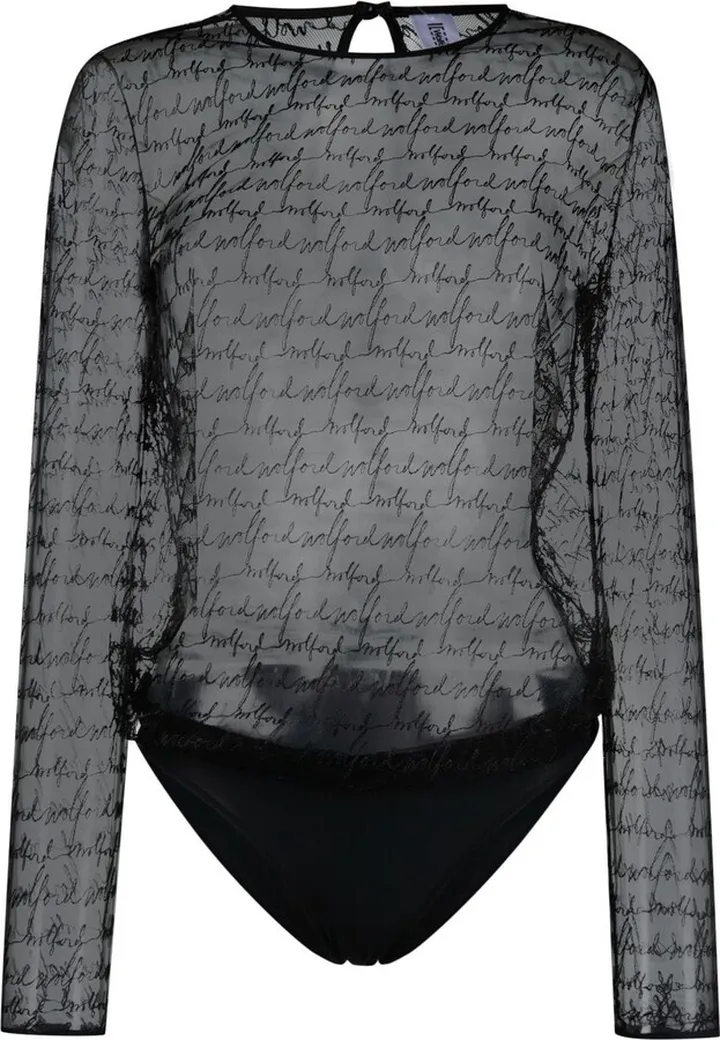 Logo Obsessed blouse bodysuit