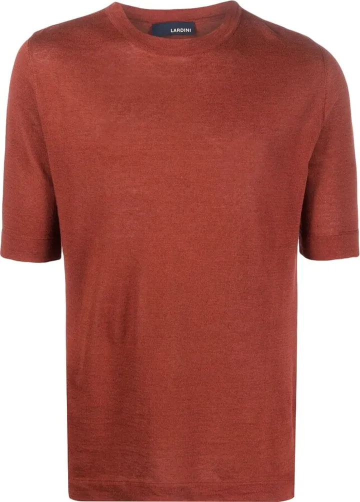 fine-knit T-shirt