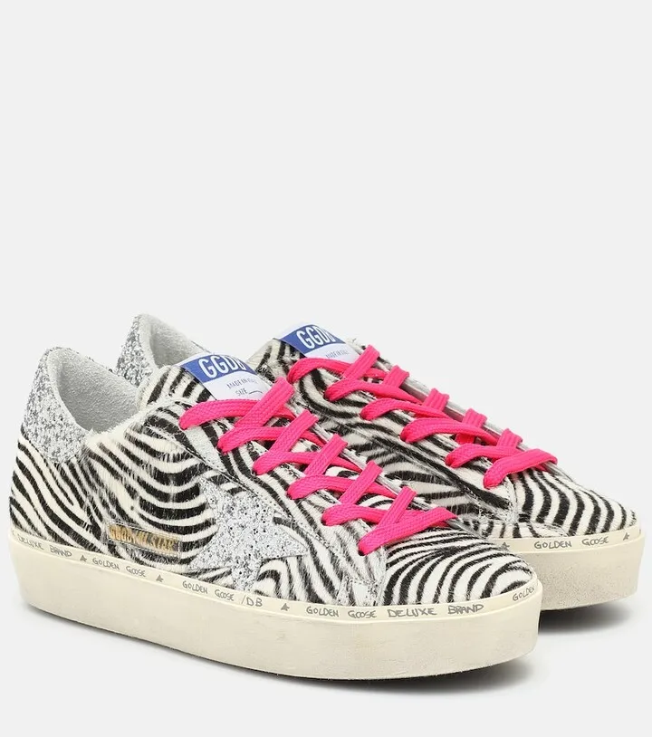 Hi Star calf-hair sneakers