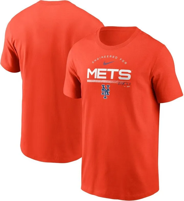 Men's Nike Orange New York Mets Team Engineered Performance T-shirt