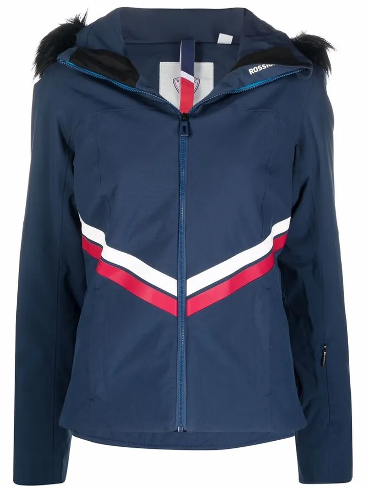Faux Fur-Trim Ski Jacket