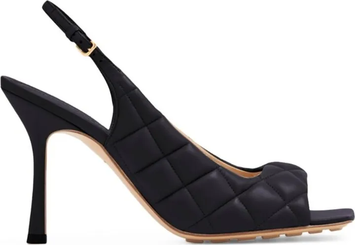 Bottega Veneta Padded Slingback Mules 90