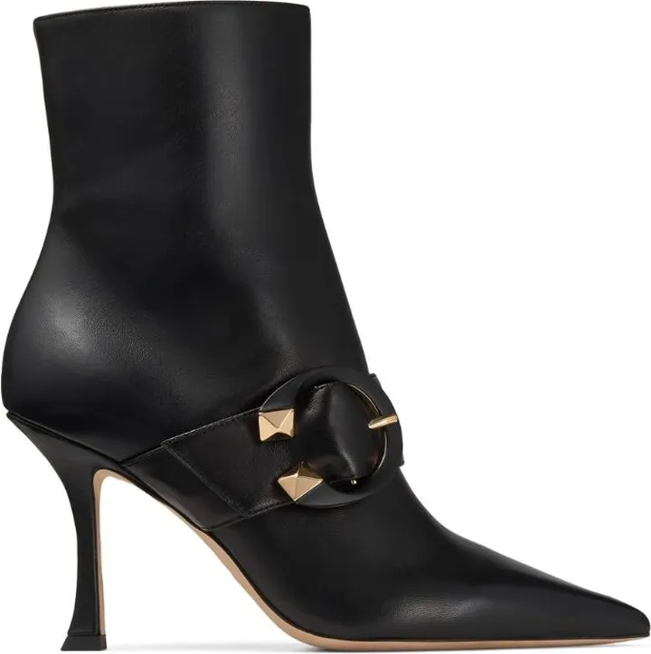 Jimmy Choo Magik 90 Leather Ankle Boots