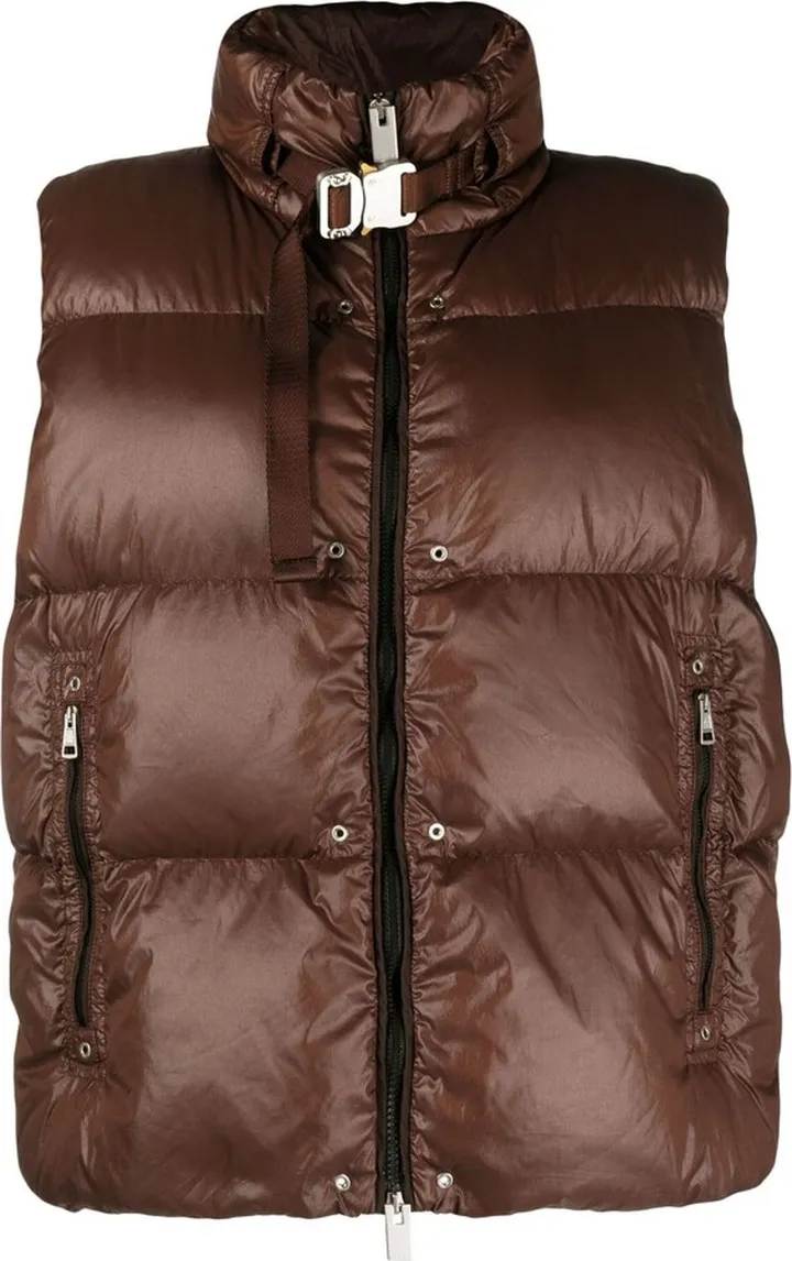 X 1017 Alyx 9SM Brown Islote Puffer Gilet