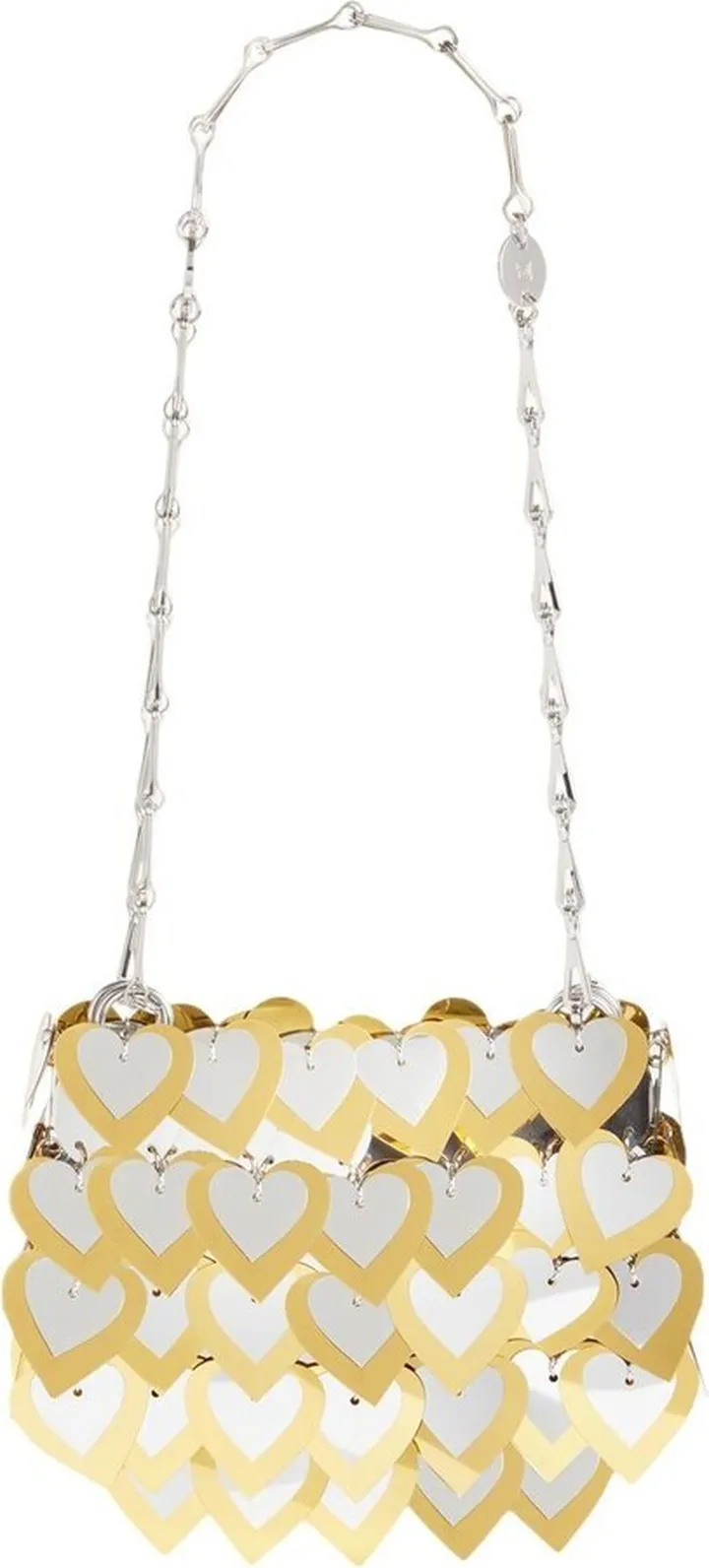 Heart-Sequin Shoulder Bag
