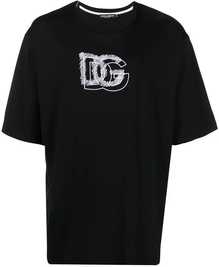 logo-print cotton T-shirt