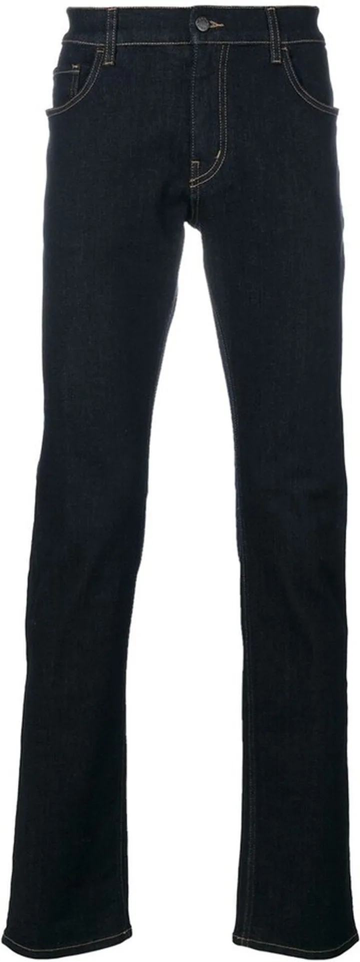 Tapered-Leg Jeans