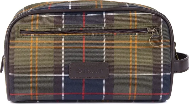 Barbour Men's Tartan Washbag