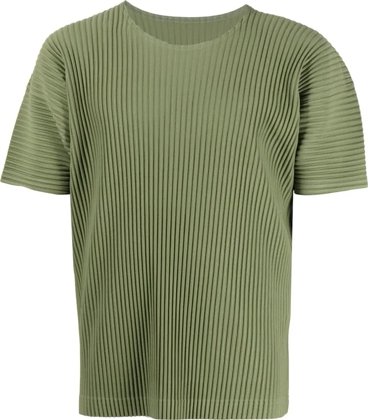 ISSEY MIYAKE- Pleated T-shirt