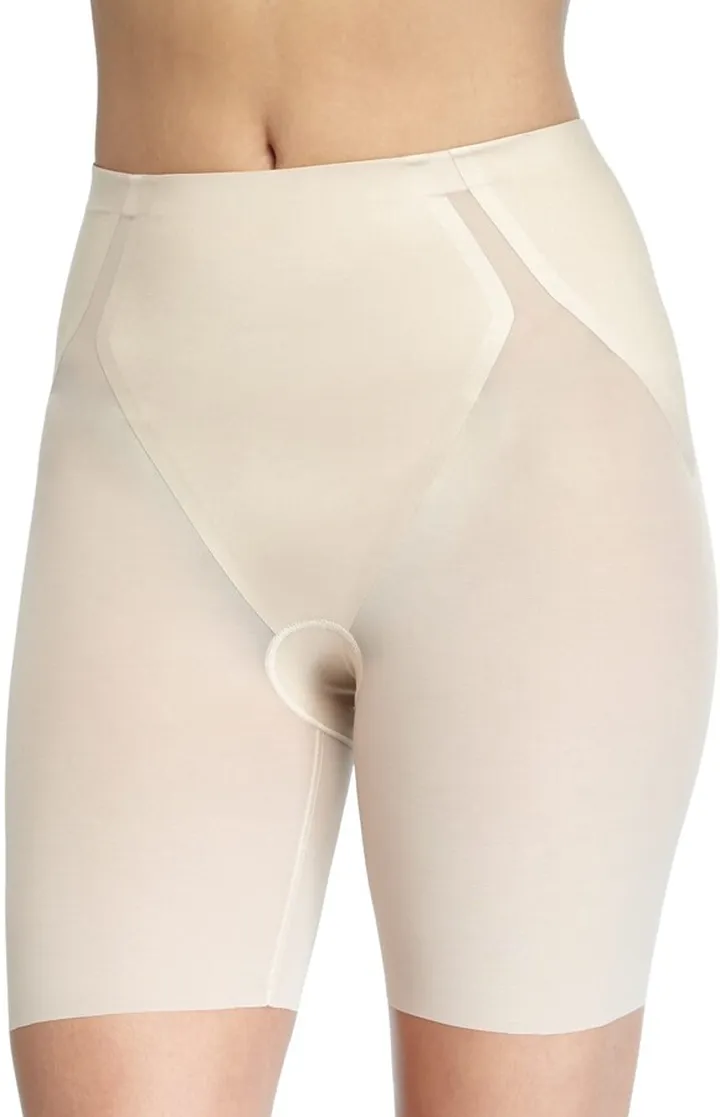 Haute Contour Sheer Mid-Thigh Shaper Shorts