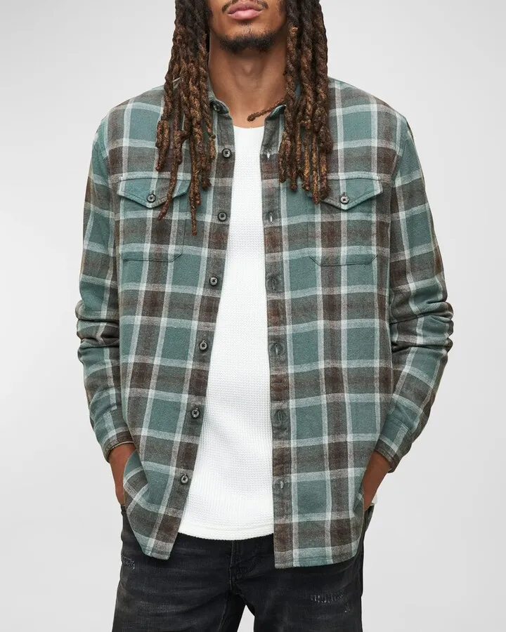 Men's Dale Plaid Sport Shirt