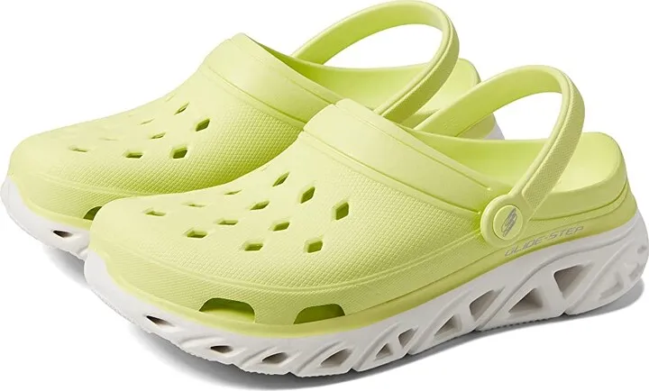 SKECHERS Foamies Glide - Step Neo Clog (Lime) Women's Shoes