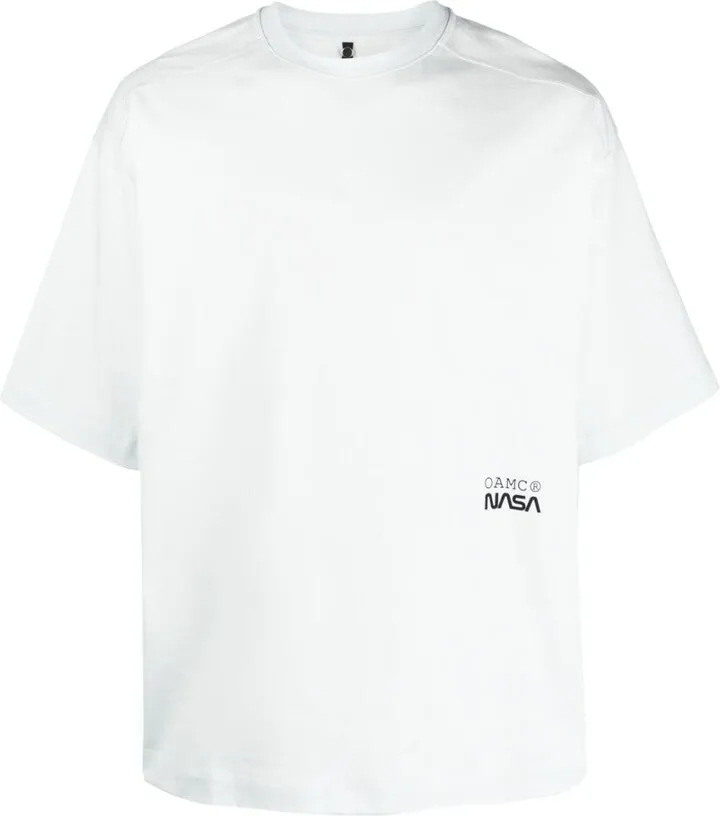 x Nasa moon-print T-shirt