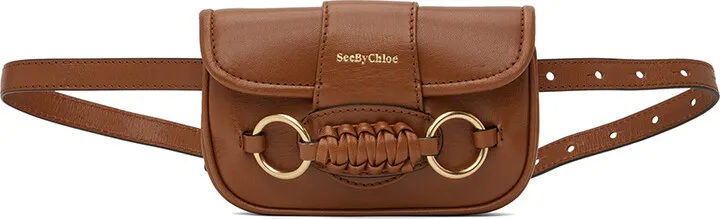 See by Chloé Brown Saddie Belt Bag