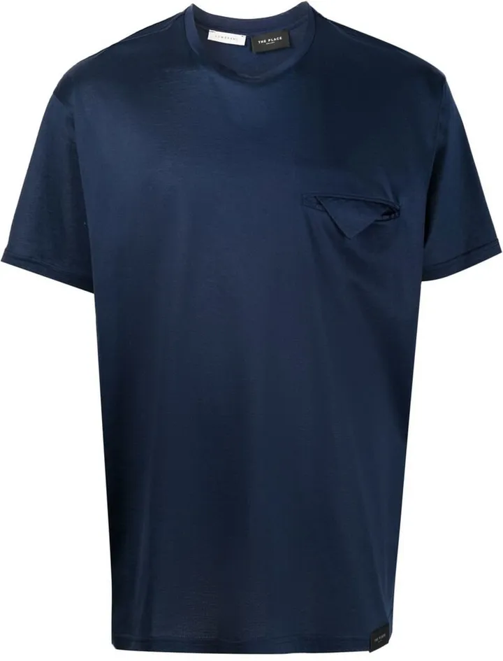 welt chest pocket T-shirt