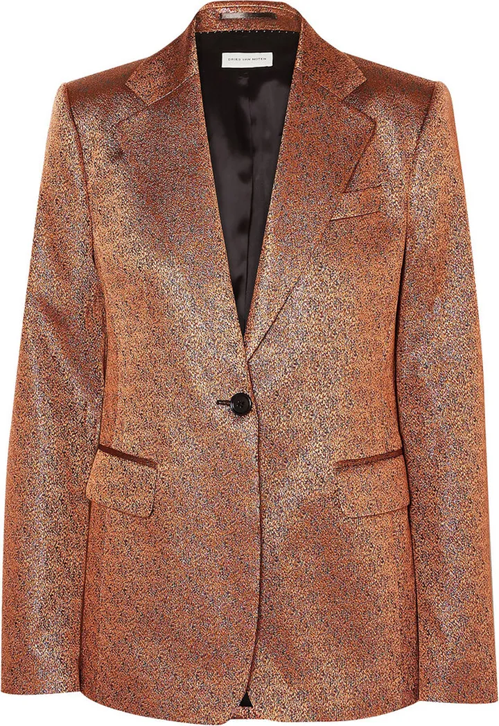 Lamé blazer