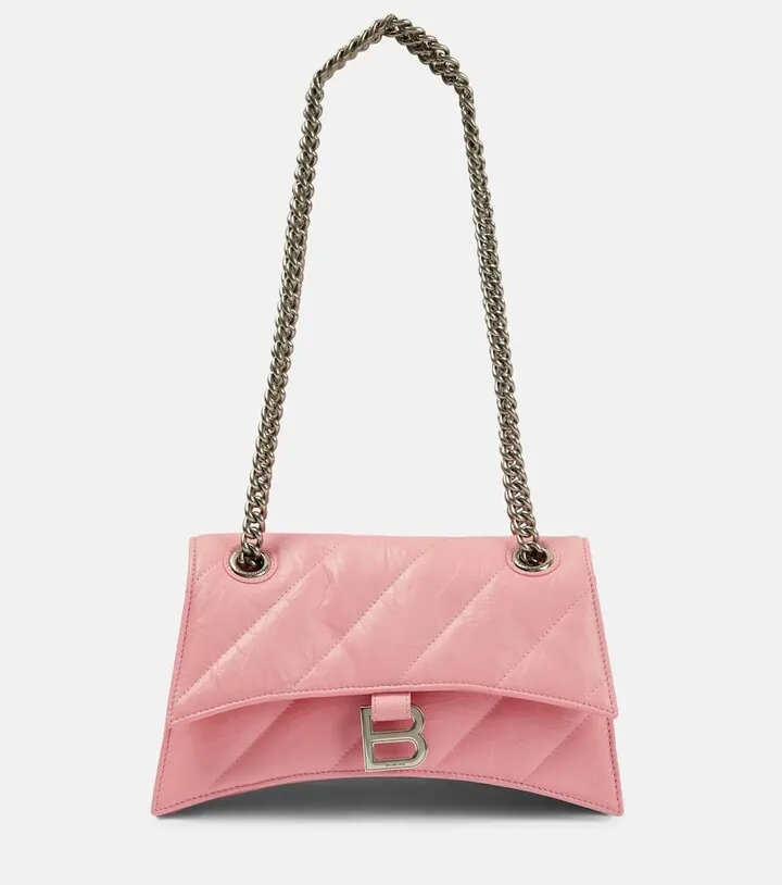 Crush Small quilted leather shoulder bag