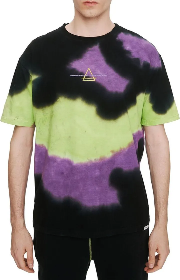 Mens Tie-Dye Crewneck T-Shirt