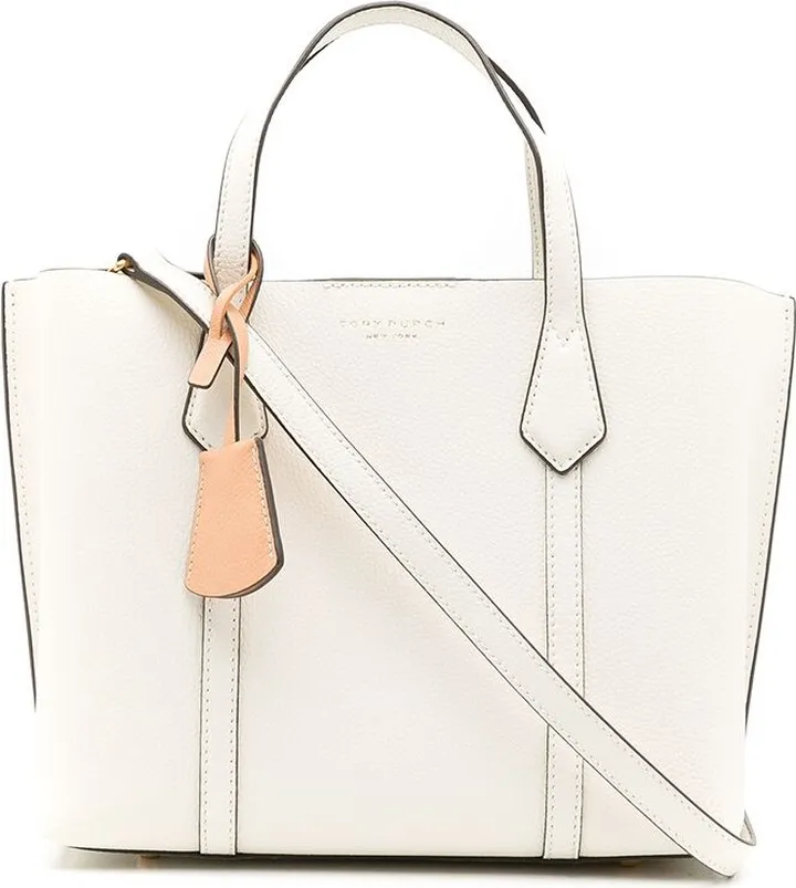 Perry small leather tote