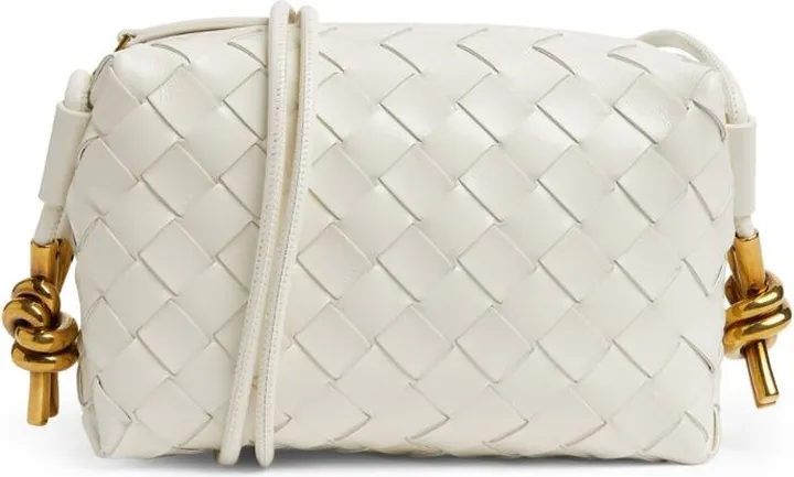 Bottega Veneta Mini Leather Loop Camera Bag