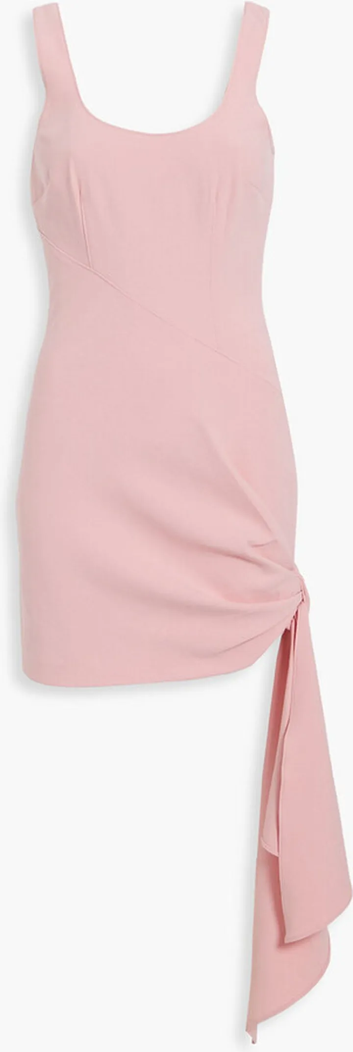 Sharon knotted crepe mini dress