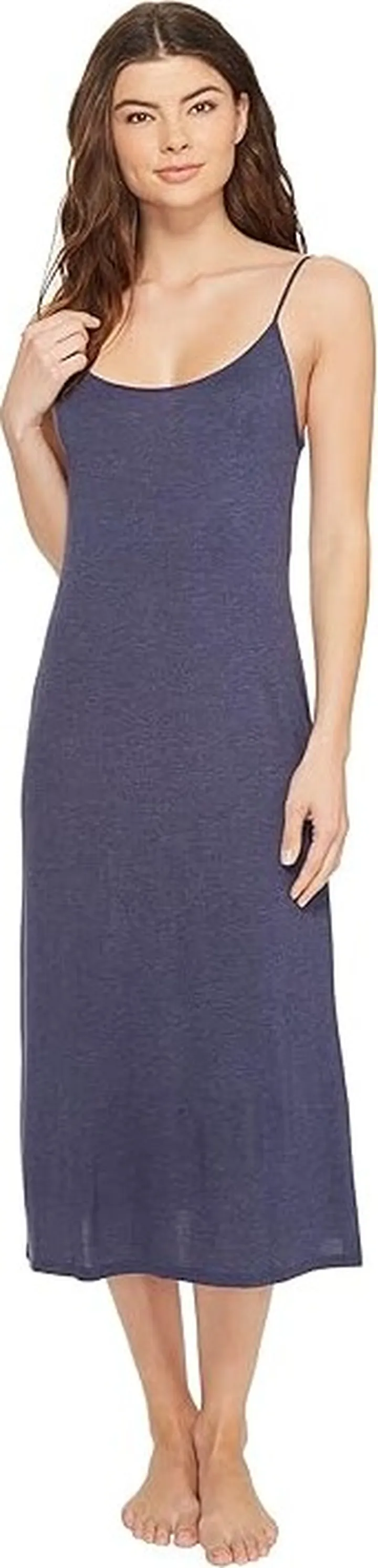 Natori Shangri-La Gown (Heather Night Blue) Women's Pajama