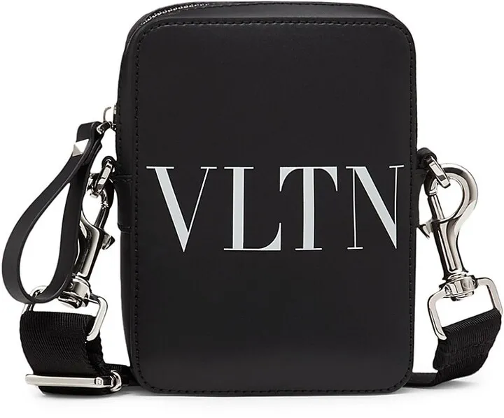 VLTN Small Leather Crossbody Bag