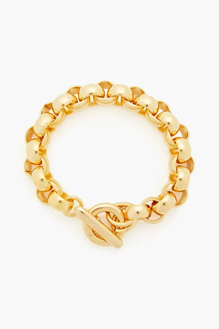24-Karat Gold-Plated Bracelet