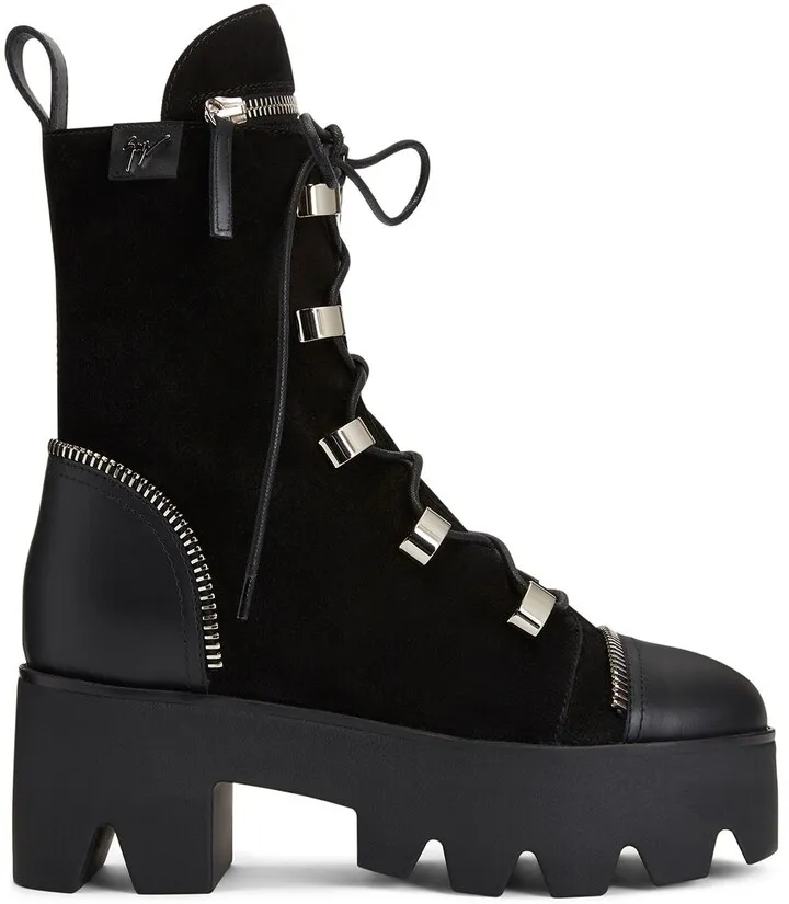 Juliett platform hiking boots
