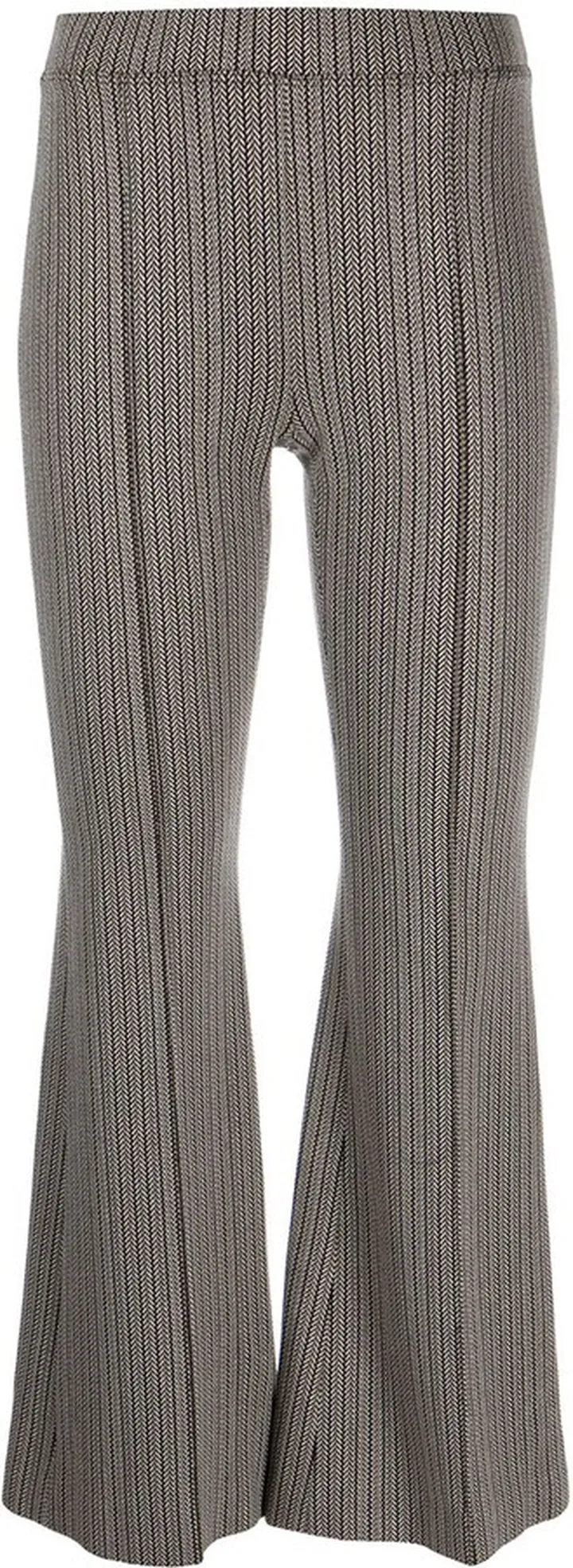 Cropped Houndstooth Trousers