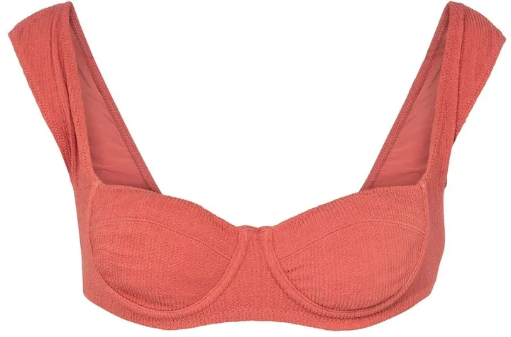 South Pacific off-shoulder bikini top