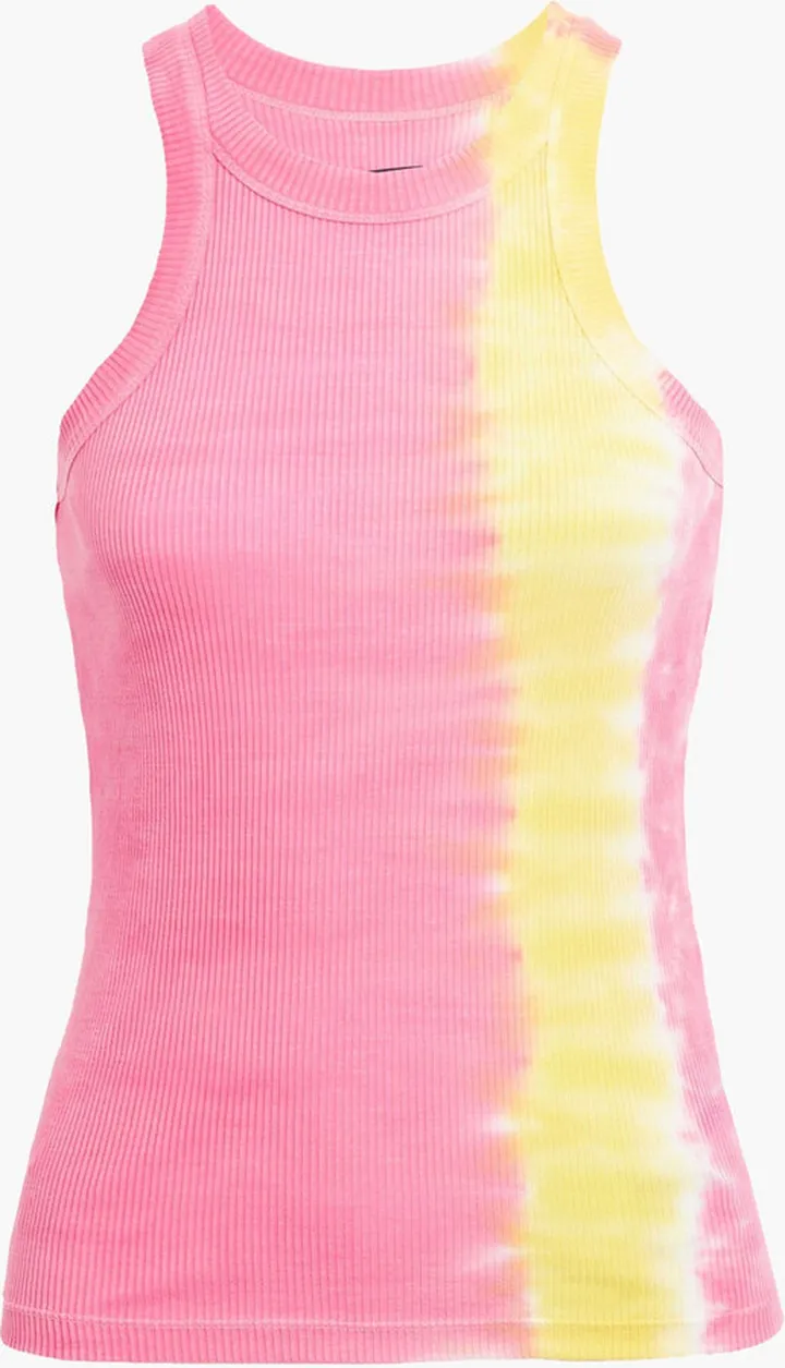 The Rivington tie-dyed ribbed Tencel-blend jersey tank