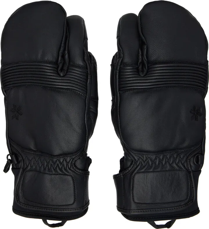 Goldwin Black Formfitting Gloves