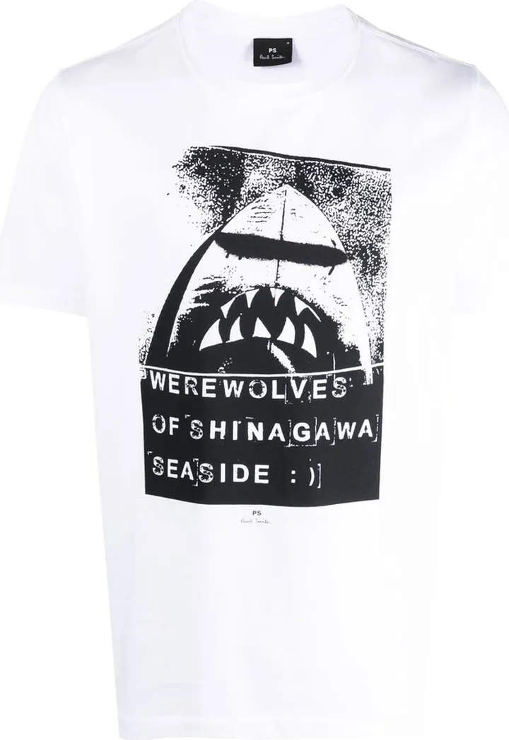 graphic-print cotton T-shirt