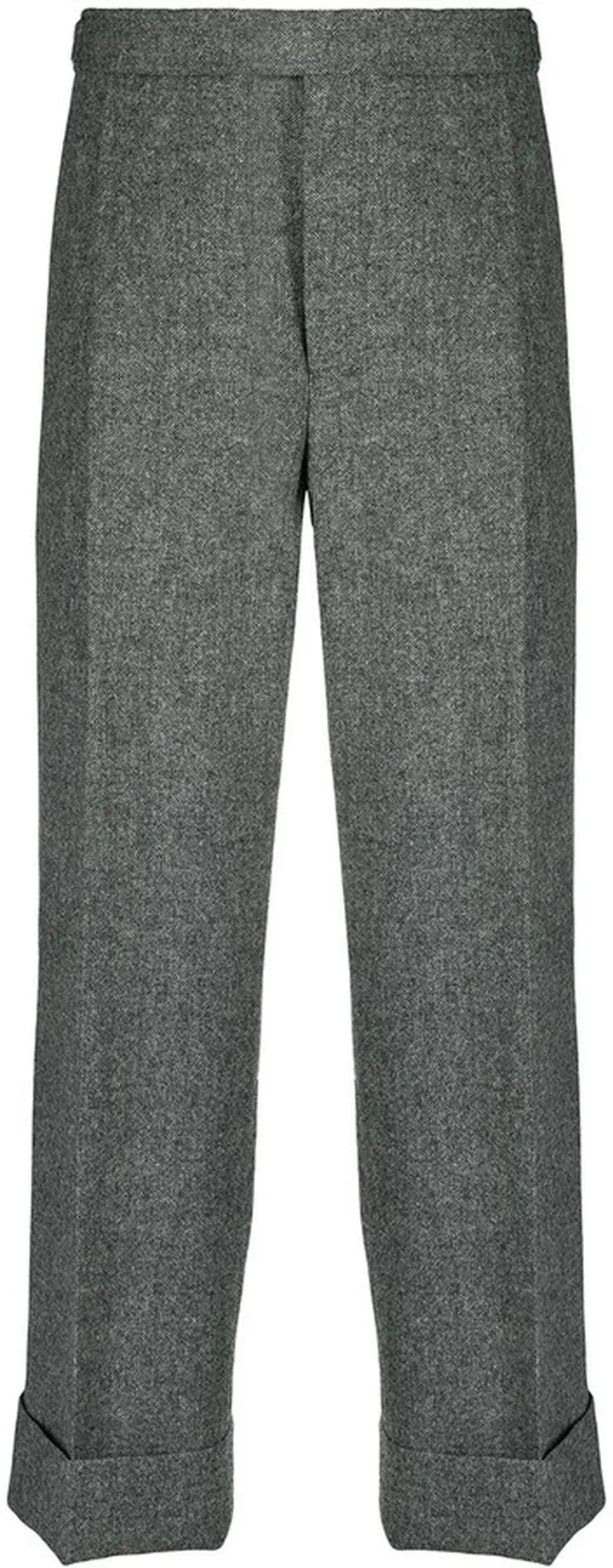 Cropped Tailored Trousers