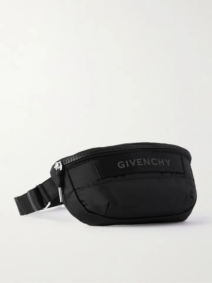 G-Trek Logo-Print Ripstop Belt Bag