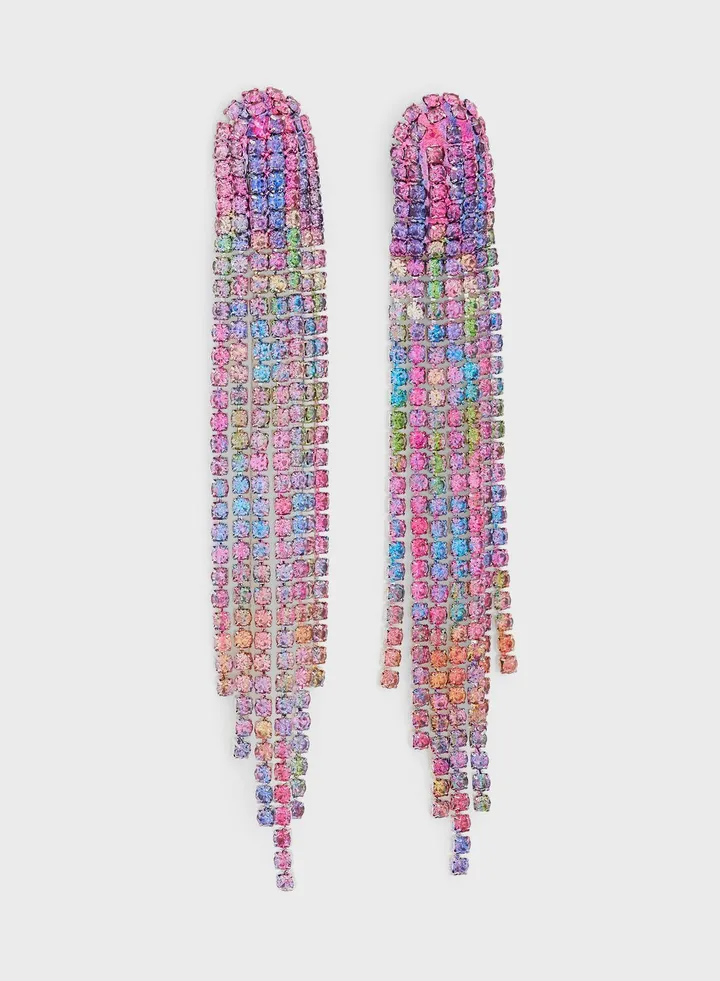 Ombre Diamante Drop Earrings