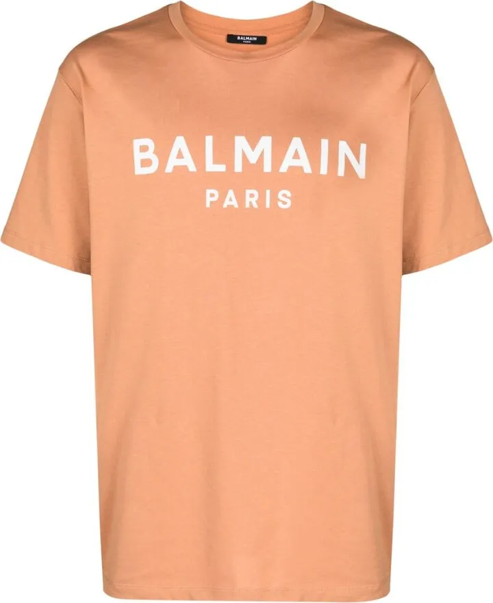 logo-print cotton T-shirt