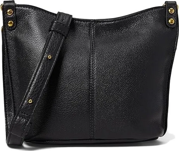 HOBO Pier Small Crossbody (Black) Handbags