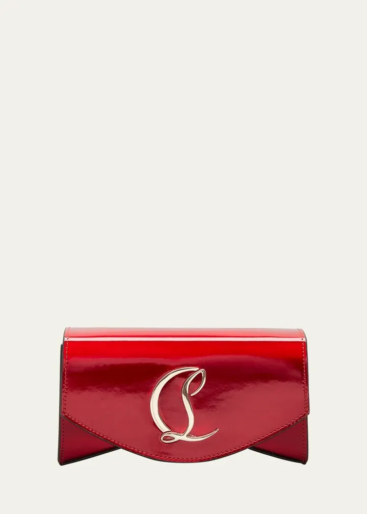 Loubi54 Small Patent Psychic Crossbody Bag